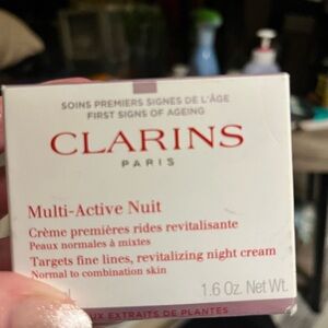Clarins Multi-Active Nuit Revitalizing Night Cream Full Size 1.6oz
